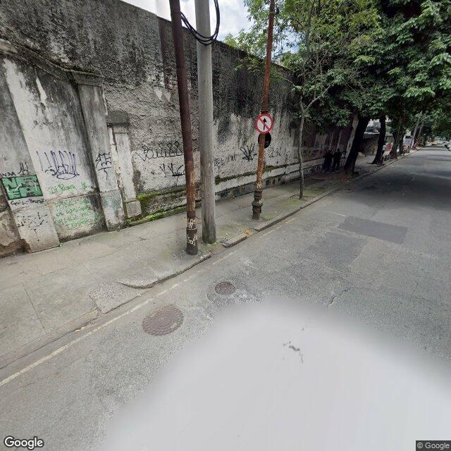 Imagem estática do "Street View" da localização