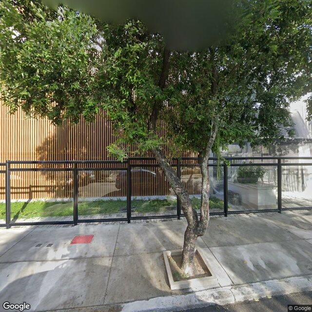 Imagem estática do "Street View" da localização