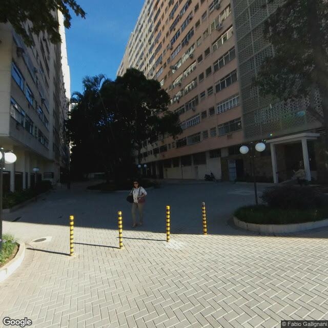 Imagem estática do "Street View" da localização