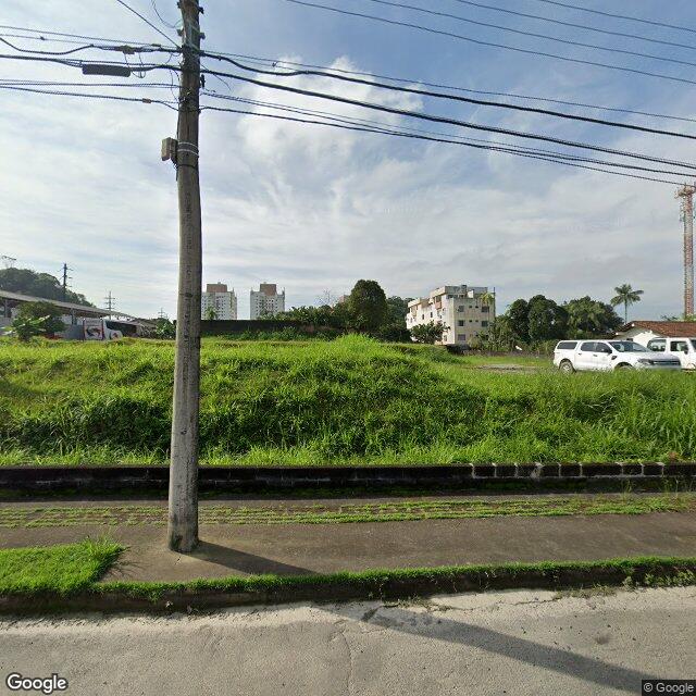 Imagem estática do "Street View" da localização