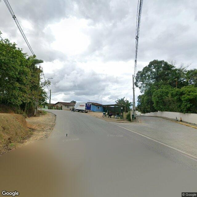 Imagem estática do "Street View" da localização