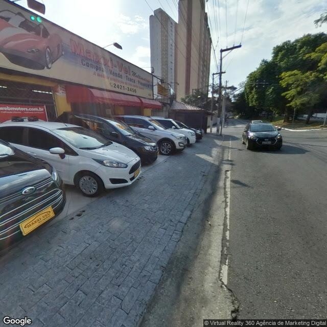 Imagem estática do "Street View" da localização