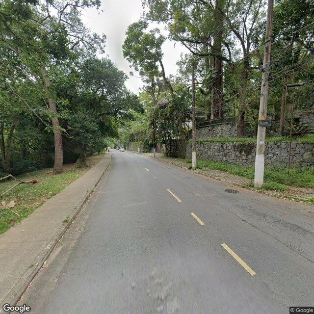 Imagem estática do "Street View" da localização