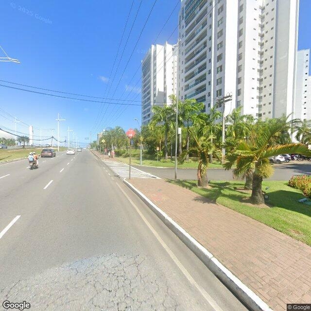 Imagem estática do "Street View" da localização