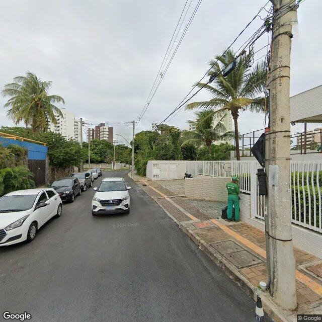 Imagem estática do "Street View" da localização