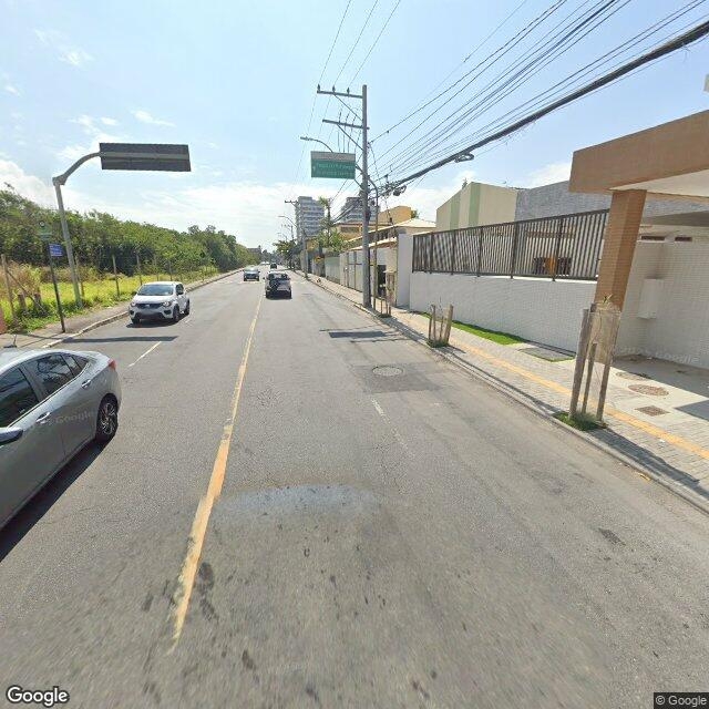 Imagem estática do "Street View" da localização