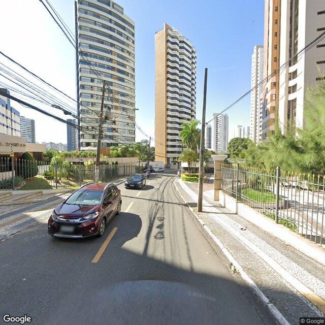 Imagem estática do "Street View" da localização