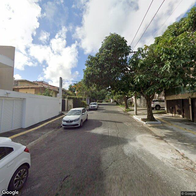 Imagem estática do "Street View" da localização