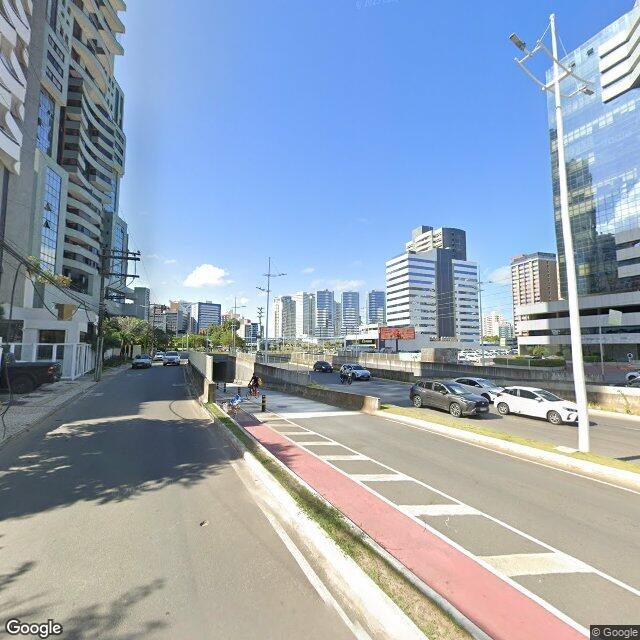 Imagem estática do "Street View" da localização