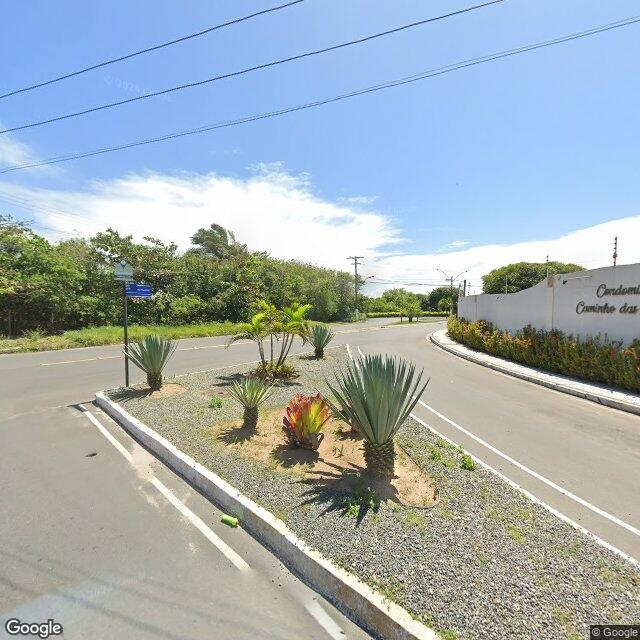 Imagem estática do "Street View" da localização