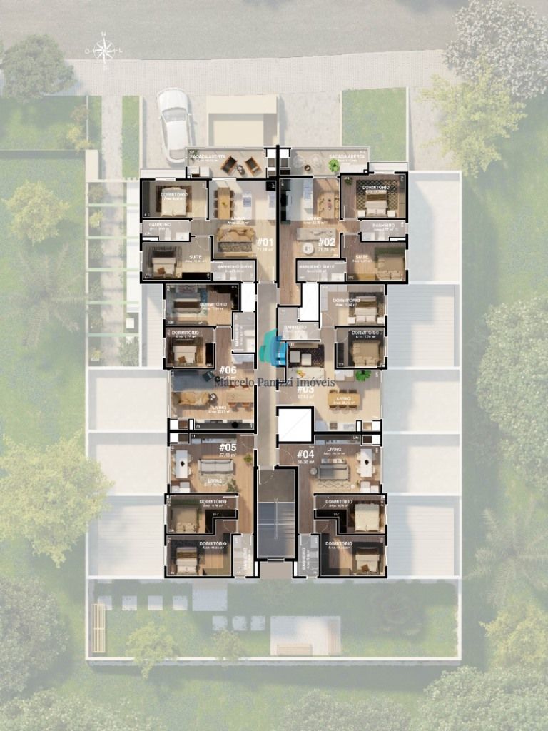 Apartamento à venda com 2 quartos, 71m² - Foto 9