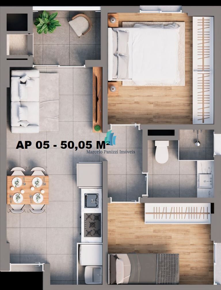 Apartamento, 2 quartos, 53 m² - Foto 15
