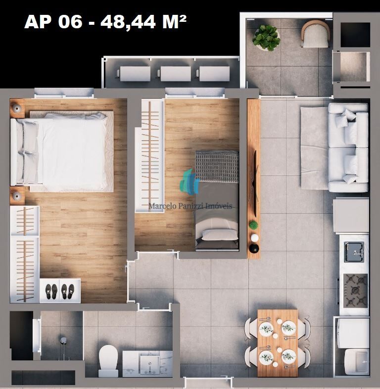 Apartamento, 2 quartos, 53 m² - Foto 16