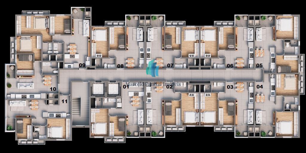 Apartamento, 2 quartos, 53 m² - Foto 10