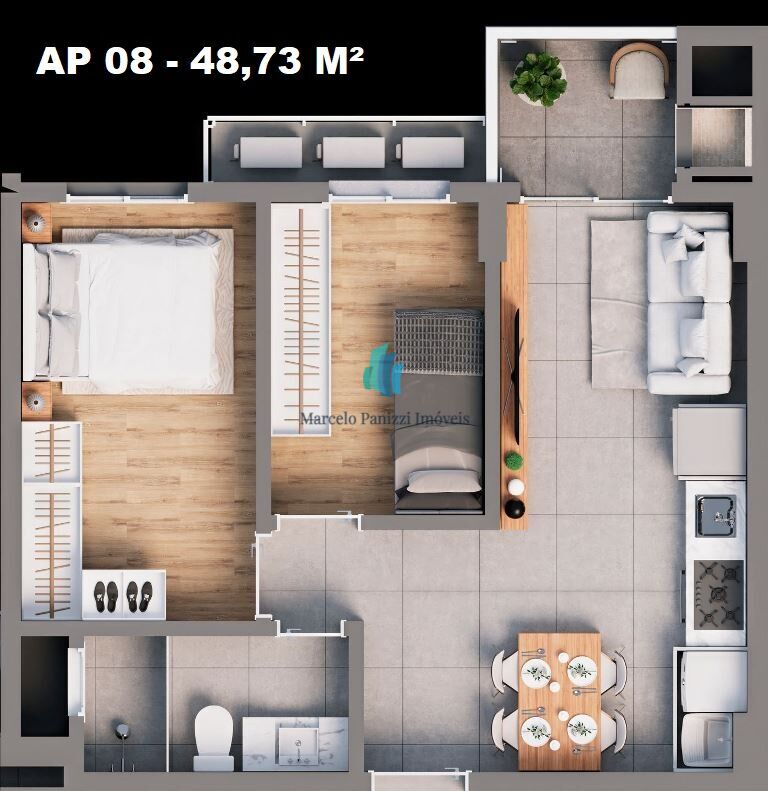 Apartamento, 2 quartos, 53 m² - Foto 18