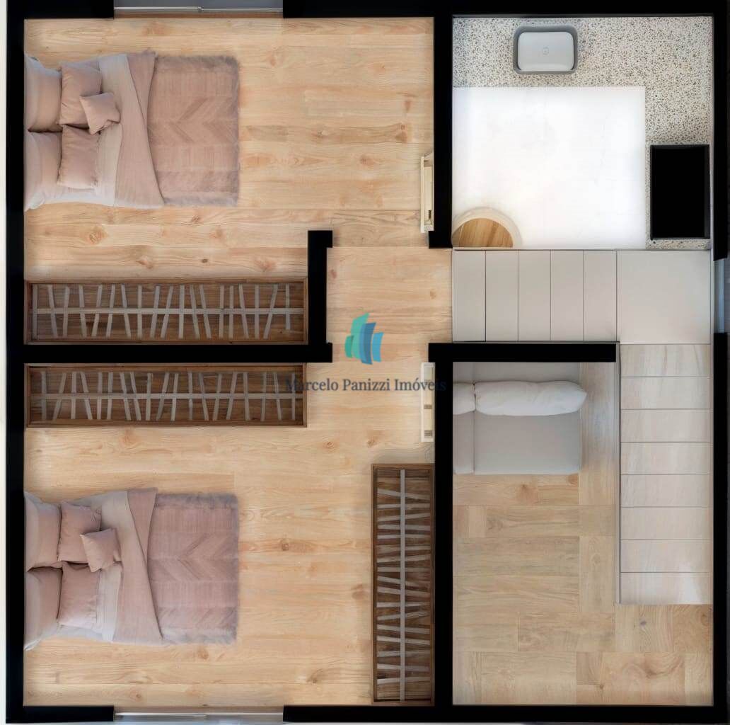 Casa, 2 quartos, 72 m² - Foto 12