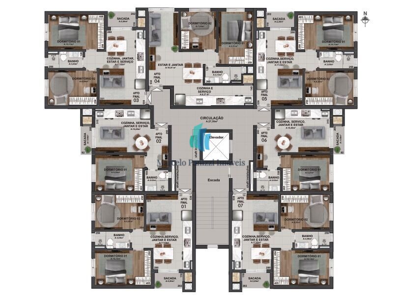 Apartamento, 1 quarto, 35 m² - Foto 13