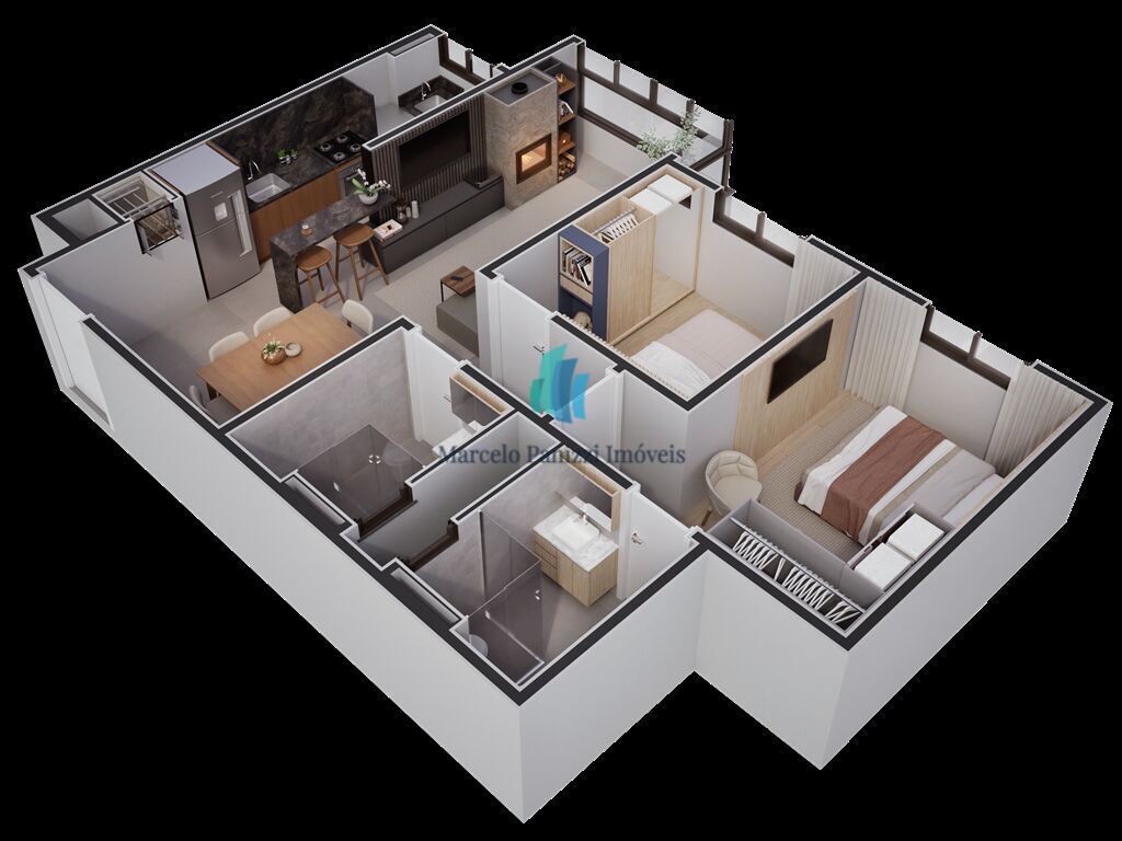 Apartamento, 2 quartos, 55 m² - Foto 11