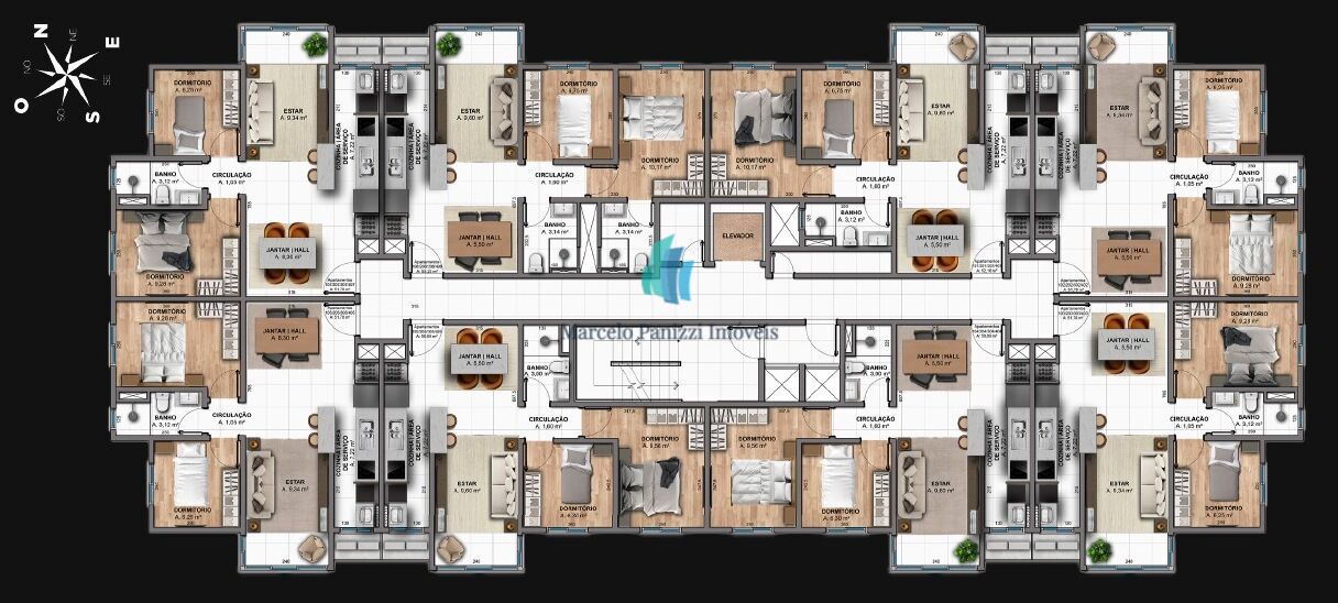 Apartamento, 2 quartos, 55 m² - Foto 13