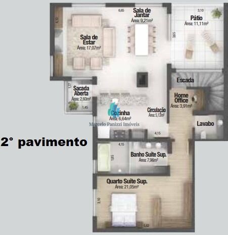 Cobertura à venda com 3 quartos, 207m² - Foto 14