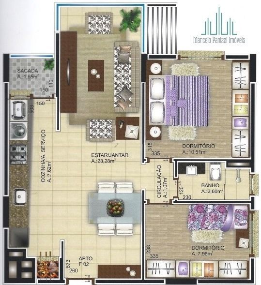 Apartamento à venda com 2 quartos, 79m² - Foto 13