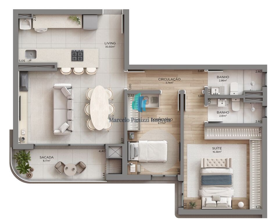 Apartamento, 2 quartos, 87 m² - Foto 17