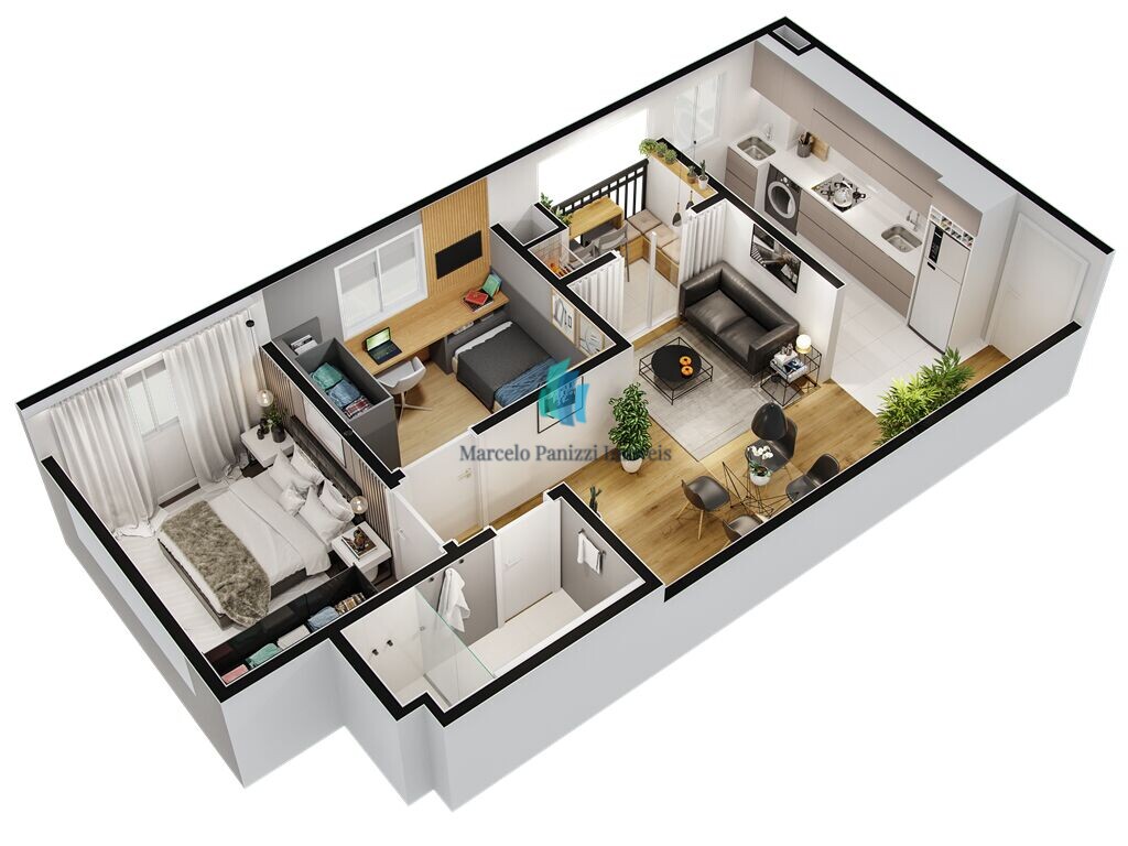 Apartamento à venda com 2 quartos, 55m² - Foto 15