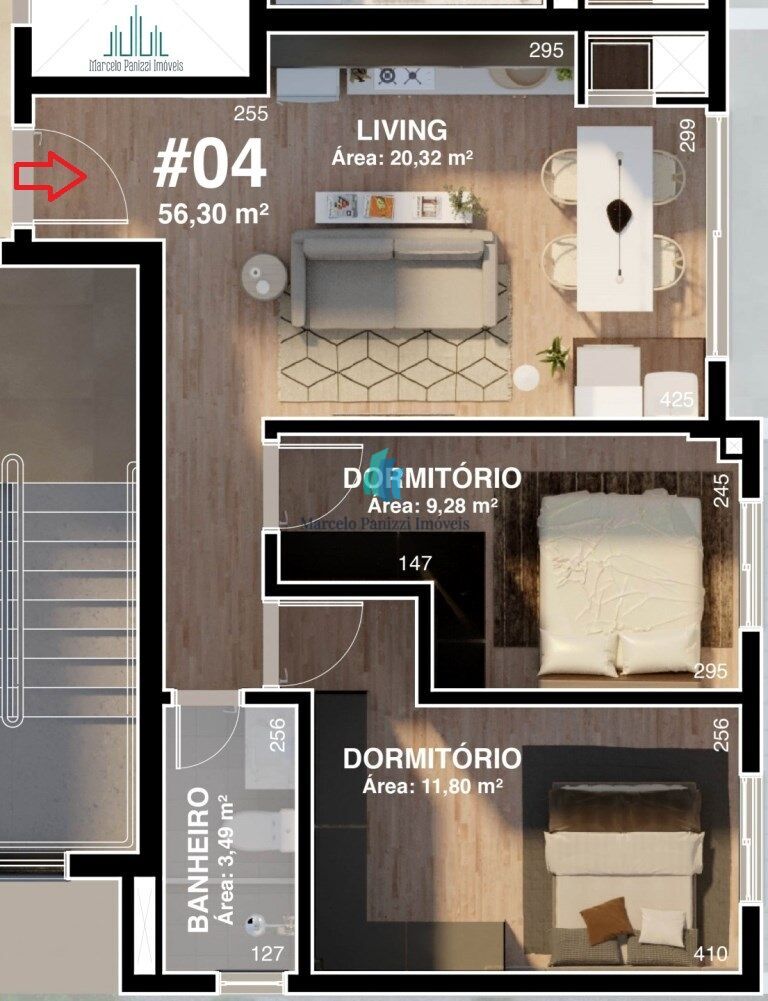 Apartamento à venda com 2 quartos, 56m² - Foto 13