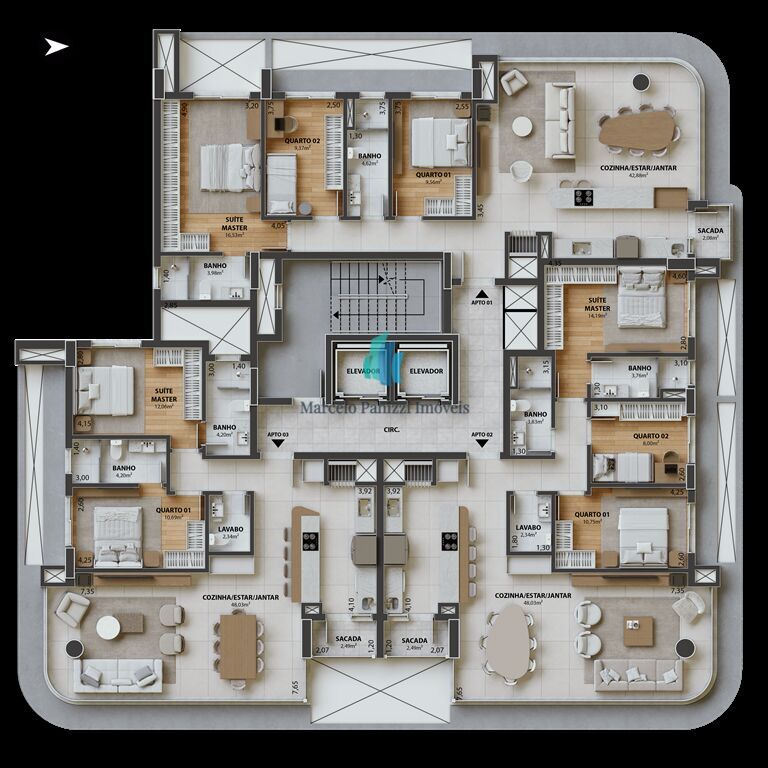 Apartamento, 3 quartos, 112 m² - Foto 14