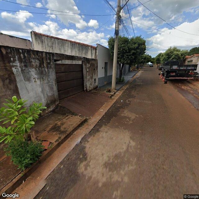 Imagem estática do "Street View" da localização