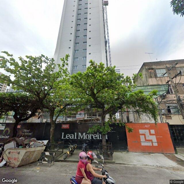 Imagem estática do "Street View" da localização