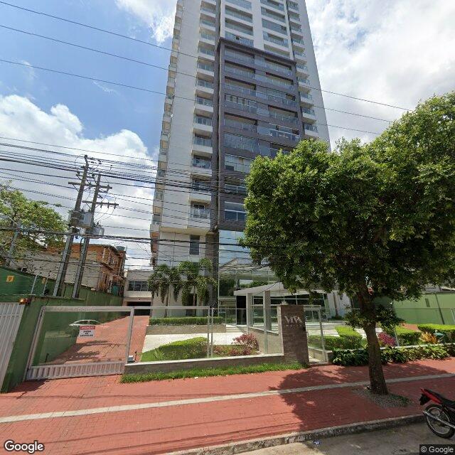 Imagem estática do "Street View" da localização