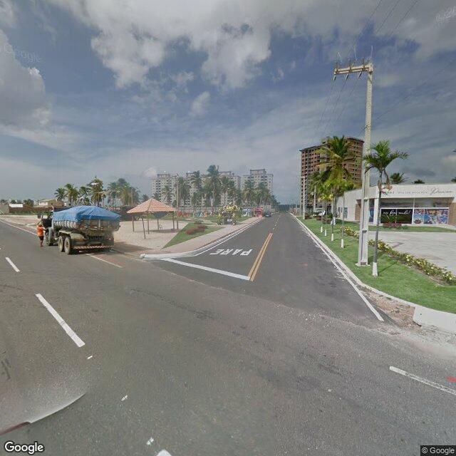 Imagem estática do "Street View" da localização