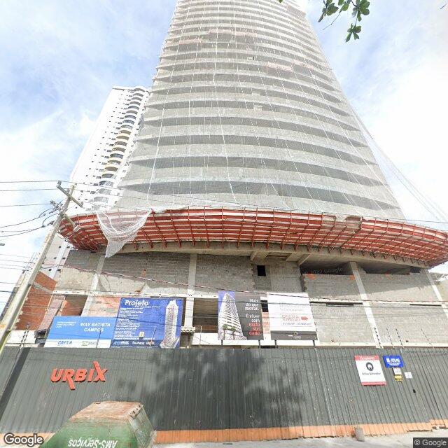 Imagem estática do "Street View" da localização