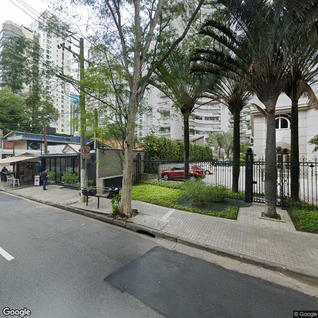 Imagem estática do "Street View" da localização