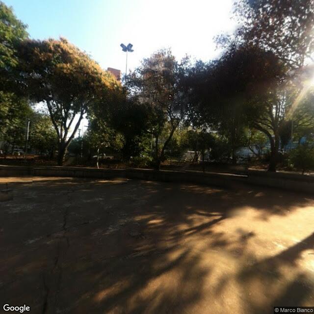 Imagem estática do "Street View" da localização