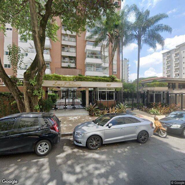 Imagem estática do "Street View" da localização