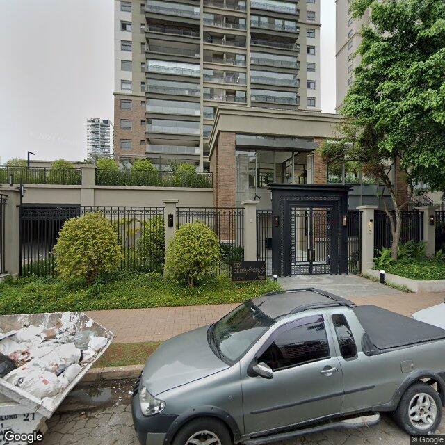 Imagem estática do "Street View" da localização