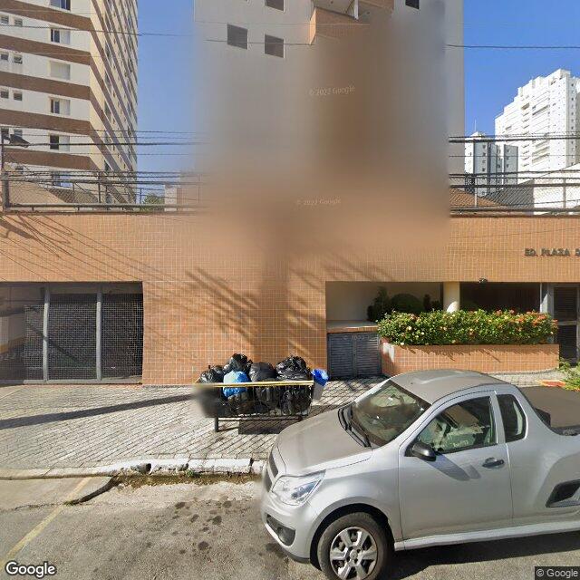 Imagem estática do "Street View" da localização