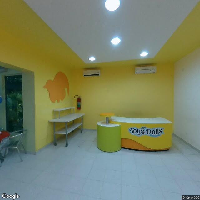 Imagem estática do "Street View" da localização