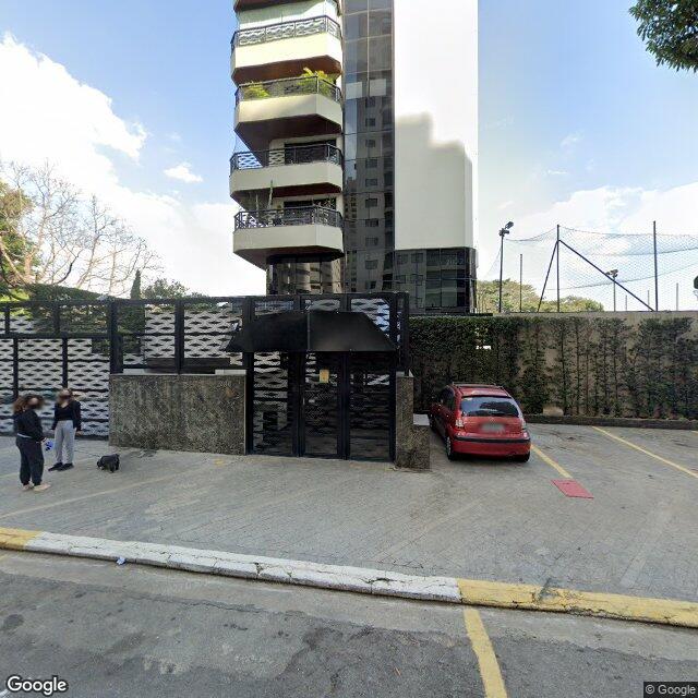 Imagem estática do "Street View" da localização