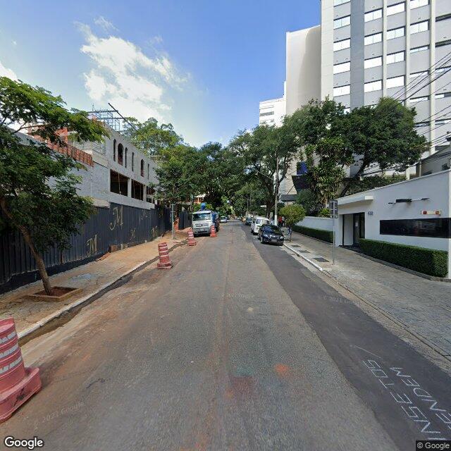 Imagem estática do "Street View" da localização