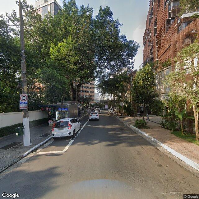 Imagem estática do "Street View" da localização