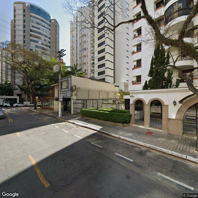 Imagem estática do "Street View" da localização