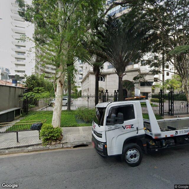 Imagem estática do "Street View" da localização