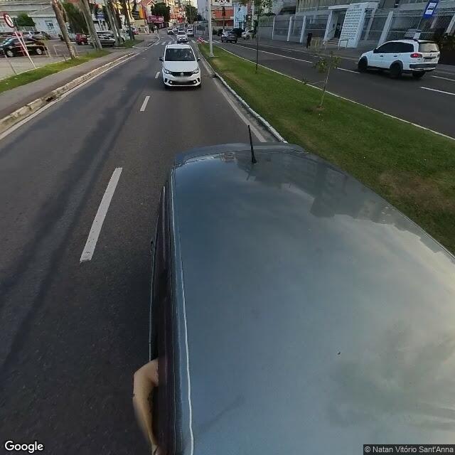 Imagem estática do "Street View" da localização