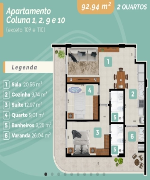 Apartamento à venda com 2 quartos, 92m² - Foto 31