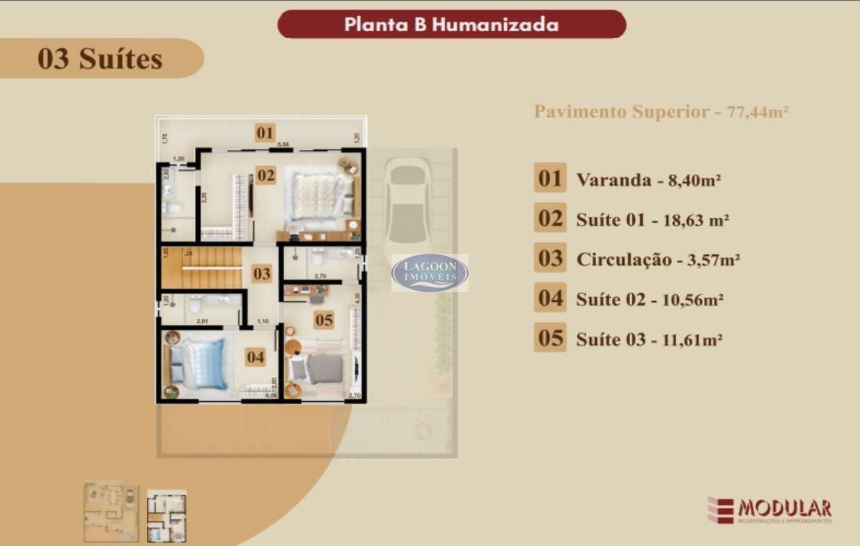 Casa de Condomínio à venda com 3 quartos, 154m² - Foto 24