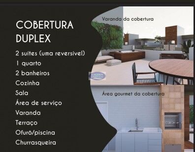 Cobertura à venda com 3 quartos, 150m² - Foto 1