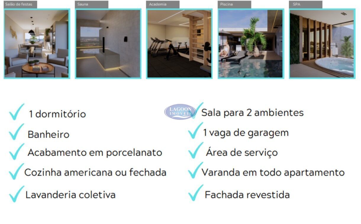 Apartamento à venda com 1 quarto, 55m² - Foto 19